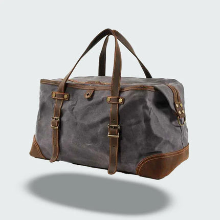 Men's Leather Duffle Bag Sophisticated Design