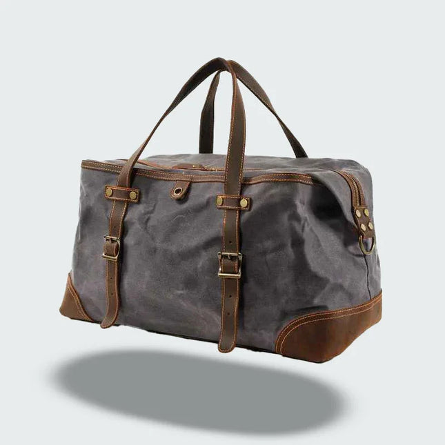 Men's Leather Duffle Bag Sophisticated Design