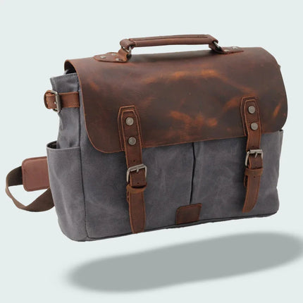 Men's Canvas Messenger Bag Retro Style