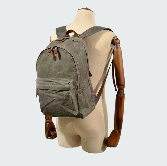 Men's Waterproof Canvas Backpack