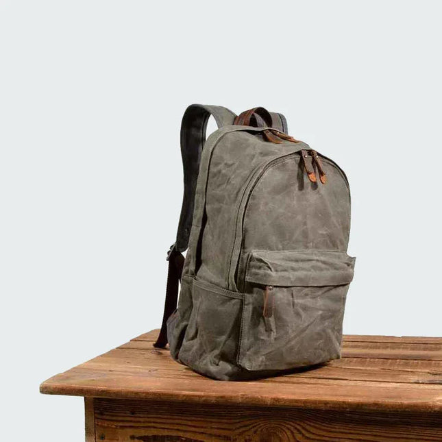 Men's Waterproof Canvas Backpack