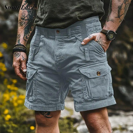 Men's Cargo Shorts Rugged Tactical Style