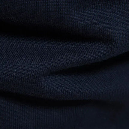 Men's Quarter-Zip Sweater Knit