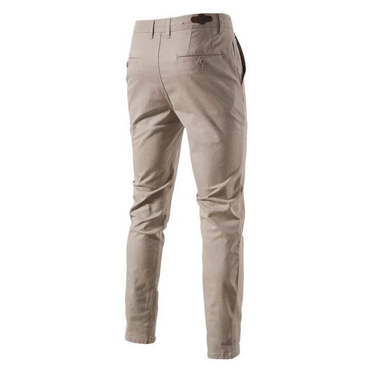 The Langston Slim-Fit Cotton Pants - northernnomad