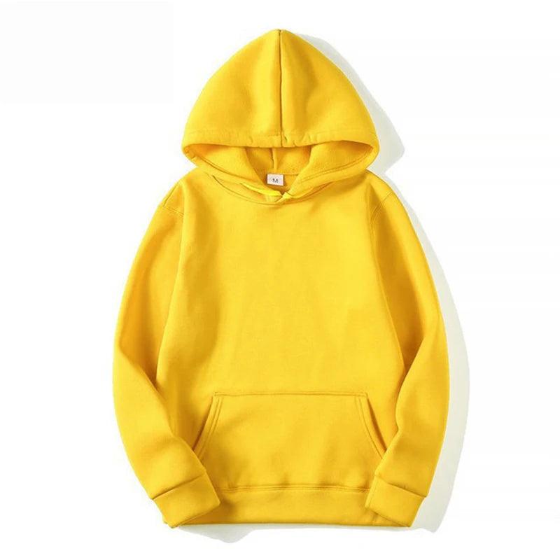 UrbanEase Pocket Hoodie | Unisex Fleece Pullover for Everyday Comfort