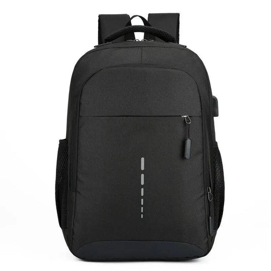 UrbanVault Oxford Laptop Backpack | Unisex Large-Capacity School, Work & Travel Bag with USB Port