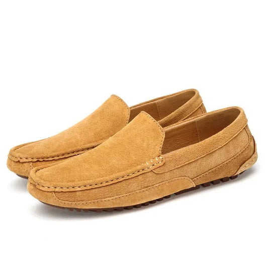 Valdrin Luxe Suede Moccasins | Men’s Handmade Slip-On Loafers - northernnomad
