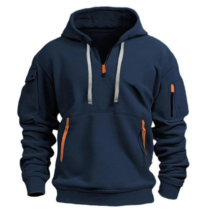 Drexla Drop-Shoulder Hoodie | Unisex Plus Size Knit Pullover for Autumn & Winter - northernnomad