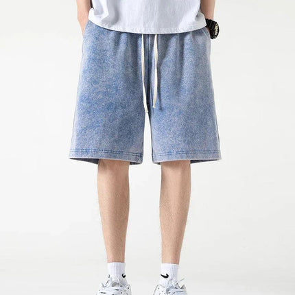 Men’s Casual Shorts Cotton Blend Relaxed Fit