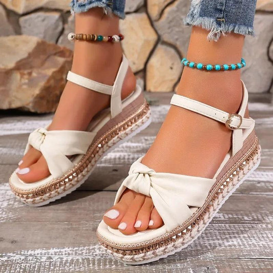 Women's Flat Sandals Buckle Strap