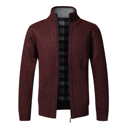 Kentmere Fleece Zip Cardigan | Smart-Casual Knitted Jacket for Autumn & Winter Warmth - northernnomad