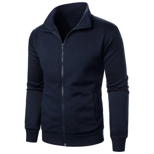 UrbanLayer | Men's Casual Zip-Up Baseball Jacket for Autumn & Winter
