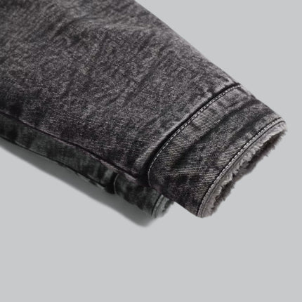 Men's Denim Jacket Fleece Lined