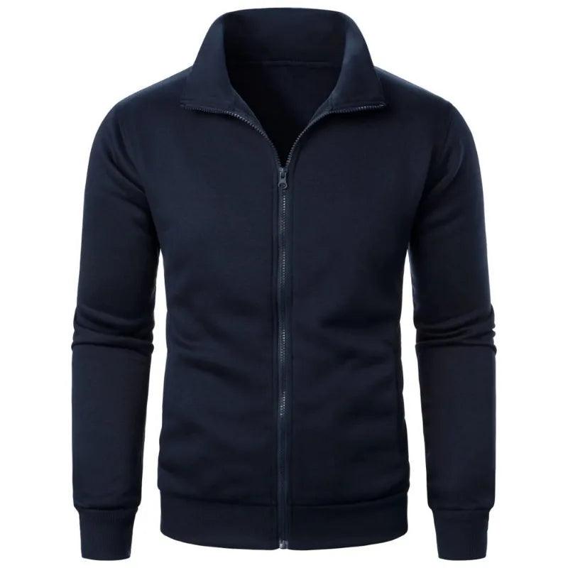 UrbanLayer | Men's Casual Zip-Up Baseball Jacket for Autumn & Winter