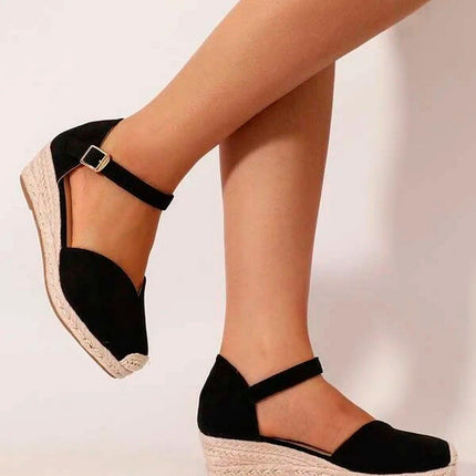 Women's Orthopedic Closed-Toe Wedge Sandals