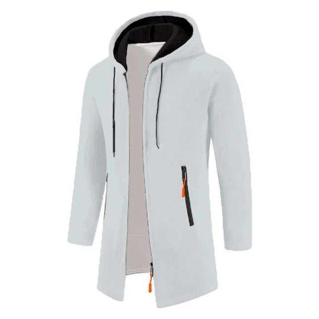 Dravik Oversized Zip Hoodie | Winter Hooded Sweatshirt Jacket for Men - northernnomad
