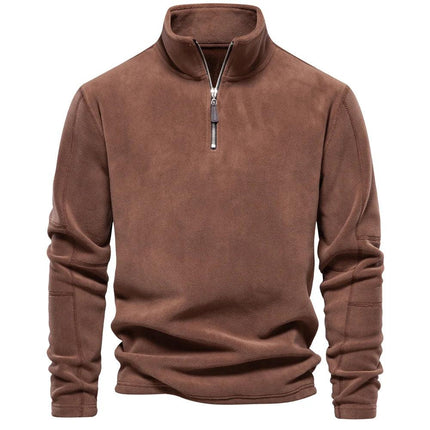 ThermaTrek | Men's Thick Fleece Casual Pullover Jacket - northernnomad
