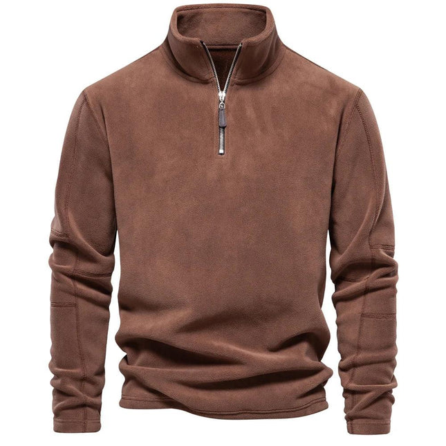 ThermaTrek | Men's Thick Fleece Casual Pullover Jacket - northernnomad