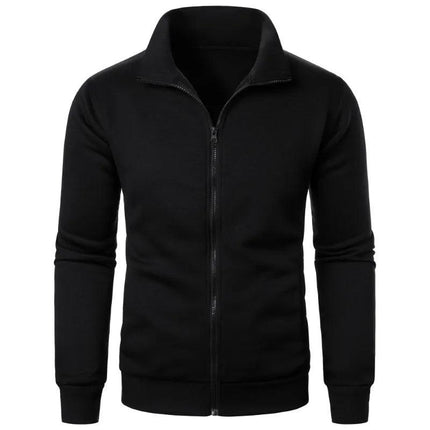 UrbanLayer | Men's Casual Zip-Up Baseball Jacket for Autumn & Winter - northernnomad