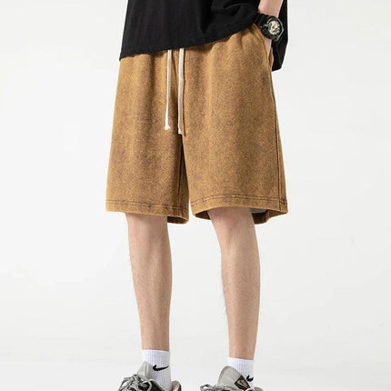 Men’s Casual Shorts Cotton Blend Relaxed Fit