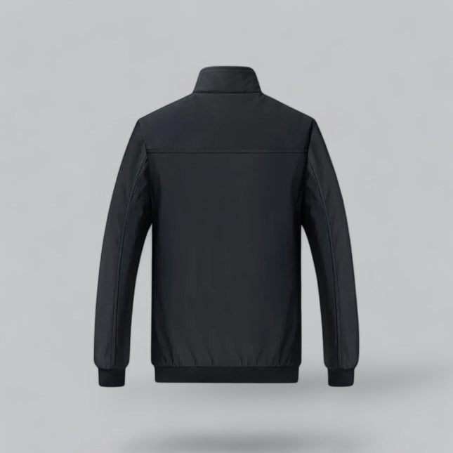 Men's Wool Coat Fleece-Lined