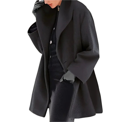 Women's Elegant Winter Coat - Chic Style for Autumn/Winter