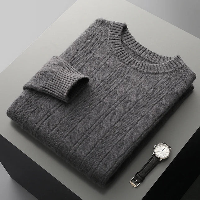 Men's Sweater 100% Wool