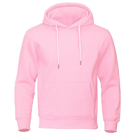 CoreFlex Fleece Hoodie | Men's Solid Color Pullover for Casual & Sporty Comfort - northernnomad