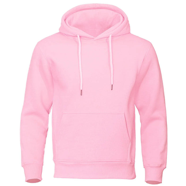 CoreFlex Fleece Hoodie | Men's Solid Color Pullover for Casual & Sporty Comfort - northernnomad