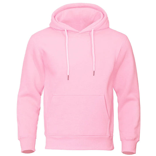 CoreFlex Fleece Hoodie | Men's Solid Color Pullover for Casual & Sporty Comfort - northernnomad