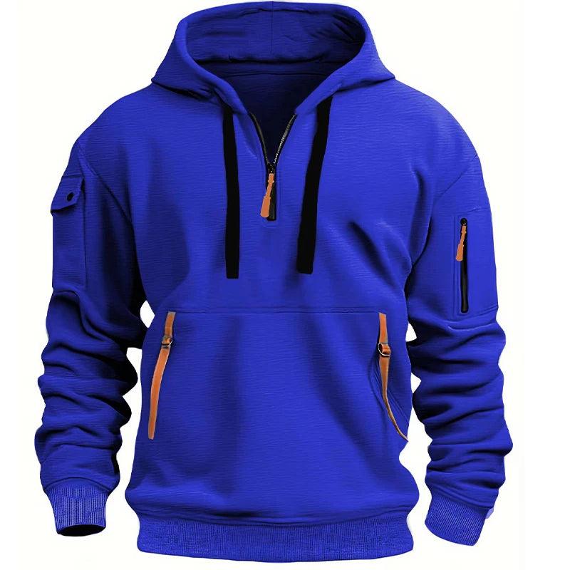 Drexla Drop-Shoulder Hoodie | Unisex Plus Size Knit Pullover for Autumn & Winter