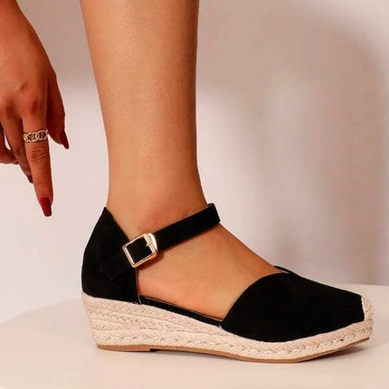 Women's Orthopedic Closed-Toe Wedge Sandals