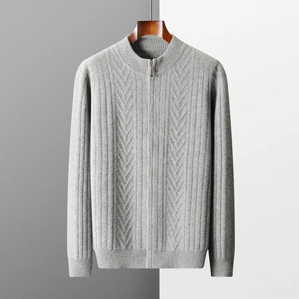 Men's Long-Sleeve Sweater Knit