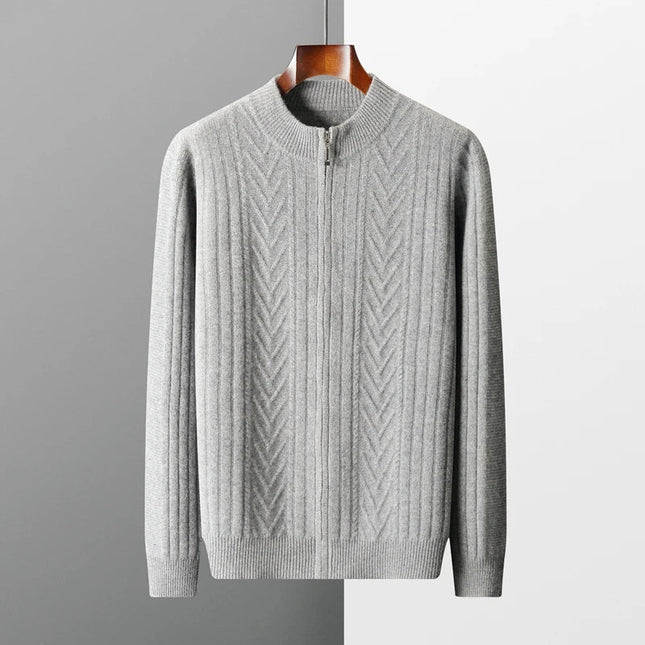 Men's Long-Sleeve Sweater Knit
