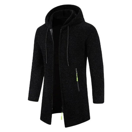 Dravik Oversized Zip Hoodie | Winter Hooded Sweatshirt Jacket for Men - northernnomad