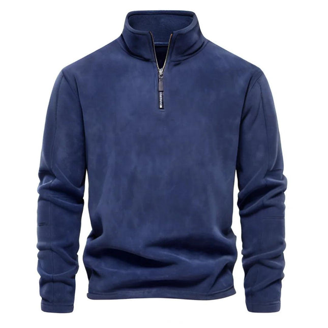 ThermaTrek | Men's Thick Fleece Casual Pullover Jacket - northernnomad