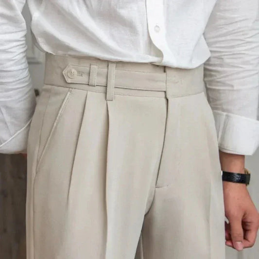 Men's Tailored Trousers Italian Fabric