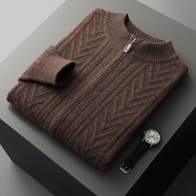 Men's Long-Sleeve Sweater Knit