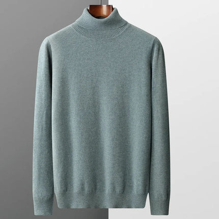 Men's Turtleneck Sweater Wool