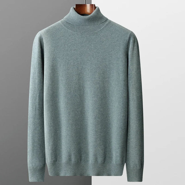 Men's Turtleneck Sweater Wool