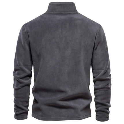 ThermaTrek | Men's Thick Fleece Casual Pullover Jacket - northernnomad