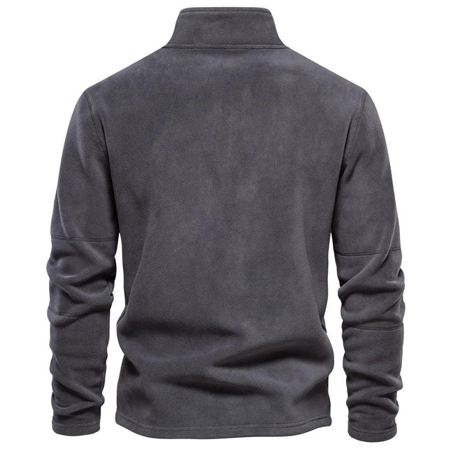 ThermaTrek | Men's Thick Fleece Casual Pullover Jacket - northernnomad