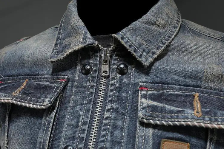 Men's Retro Denim Jacket