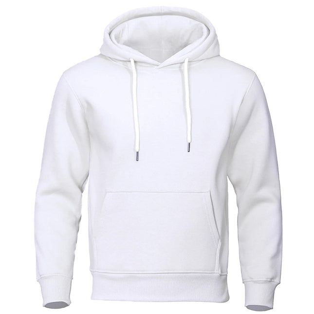 CoreFlex Fleece Hoodie | Men's Solid Color Pullover for Casual & Sporty Comfort - northernnomad