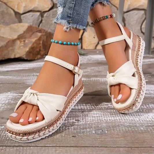 Women's Flat Sandals Buckle Strap