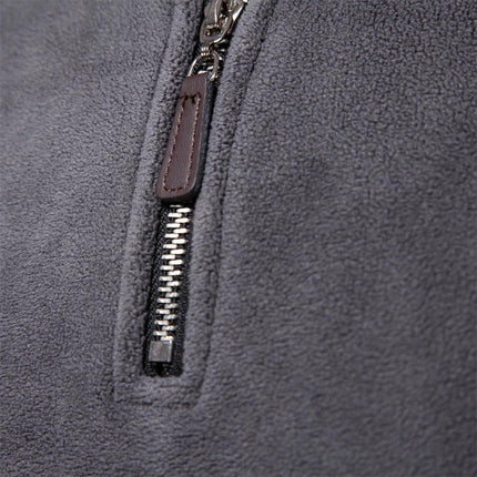 ThermaTrek | Men's Thick Fleece Casual Pullover Jacket - northernnomad
