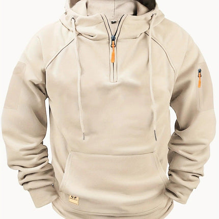 Aerlux Fleece Utility Hoodie | Multi-Pocket Loose Fit Hooded Pullover for Men & Women - northernnomad