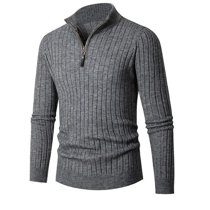 Men's Half-Zip Sweater Knit