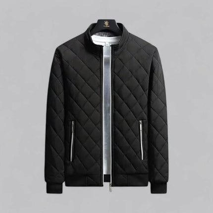 Men's Bomber Jacket Fleece-Lined