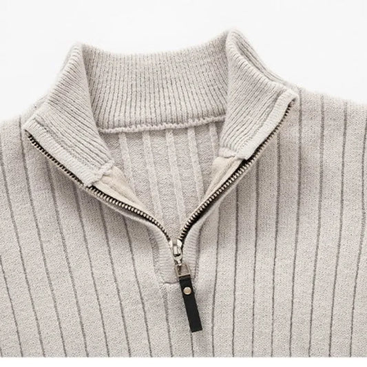 Men's Half-Zip Sweater Knit